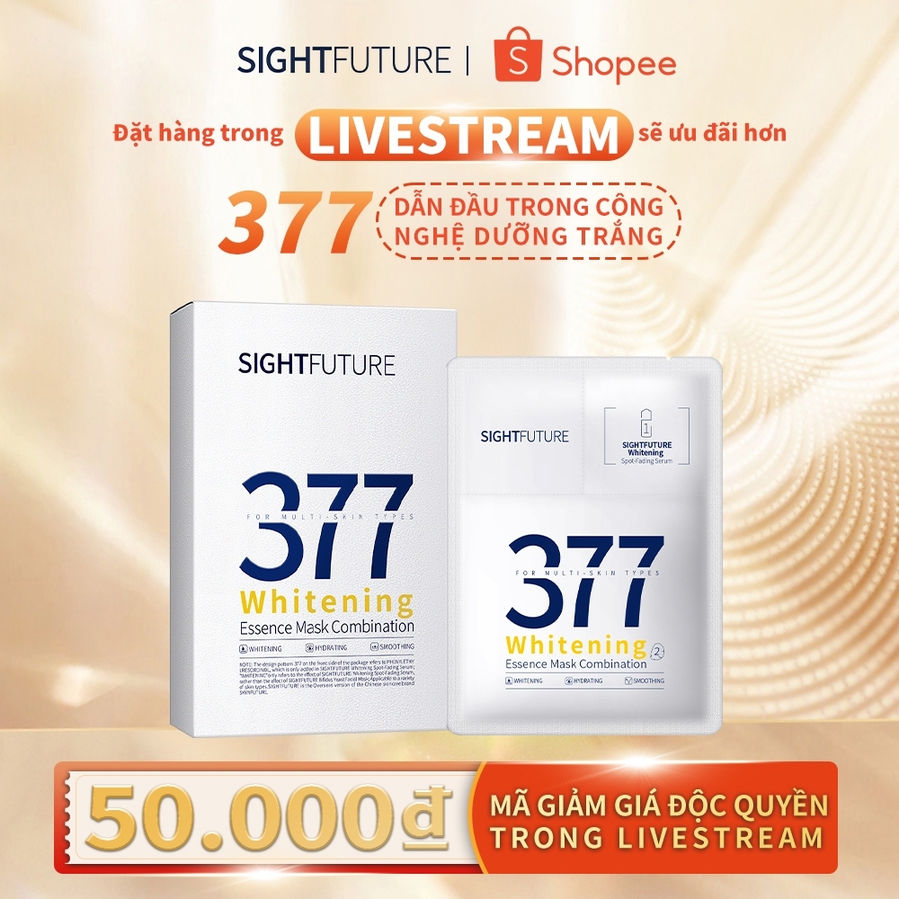 [LIVE] SIGHTFUTURE 377 Whitening Mặt làm trắng da