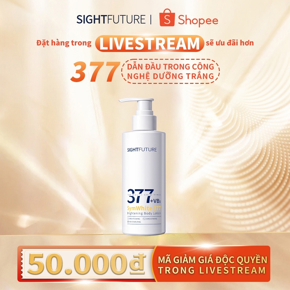 [LIVE] SIGHTFUTURE 377 Kem dưỡng thể SymWhite 200g