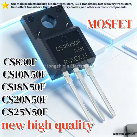 5 MỚI 100% Chất Lượng CS830F CS10N50F 10N50 CS18N50F 18N50 CS20N50F 20N50 CS25N50F 25N50 TO-220F MOS