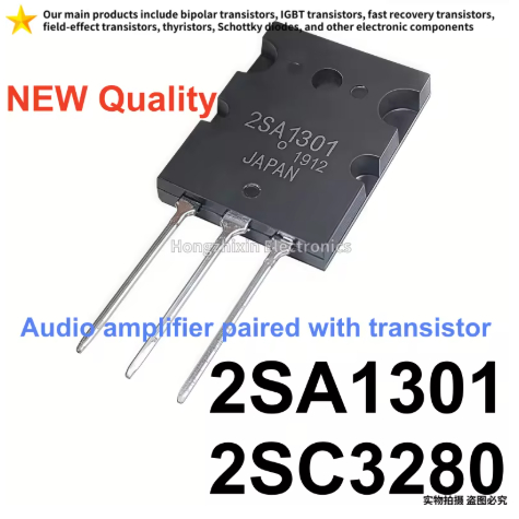 5 CÁI 2SA1301 2SC3280 TO-264 A1301 C3280 Bộ khuếch đại âm thanh kết hợp với bóng bán dẫn