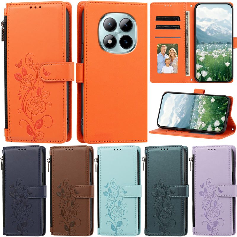 Ốp Lưng Cao Cấp Cho Xiaomi 15T 14T Redmi 15 15C A5 Note 15 Note 14 Note 15 Pro Note 14 Pro Dây Kéo V