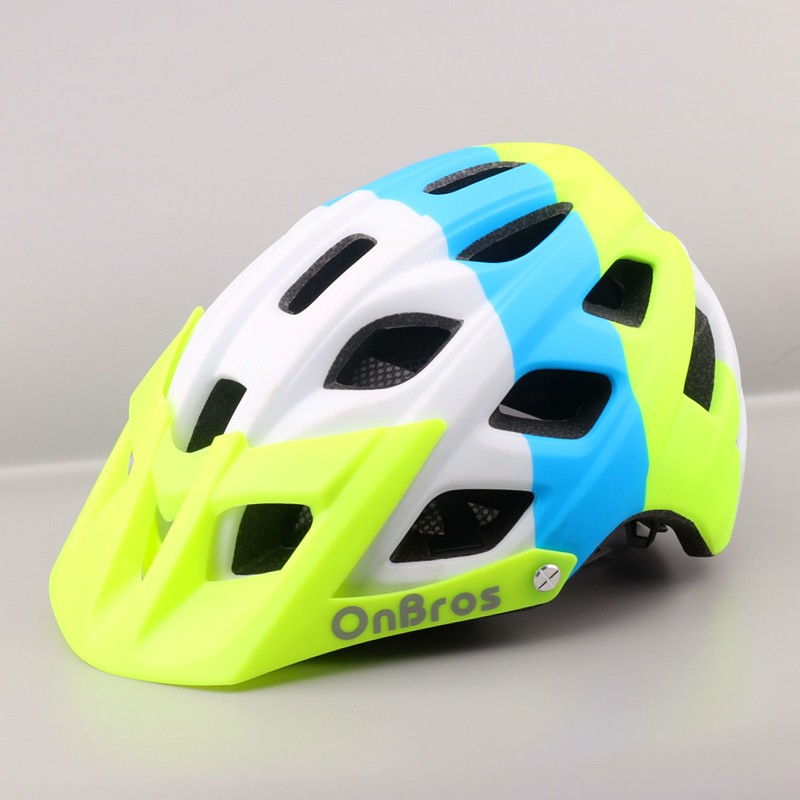 ONBROS  Mountain Bicycle Helmet MTB Road Bike Riding Helmet Big Brim Hat  56-61cm