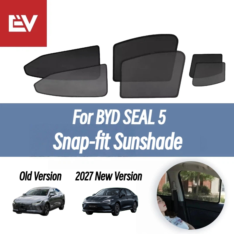 Dành cho tấm che nắng BYD Seal 5 Dmi 2024-2027 Snap-fit