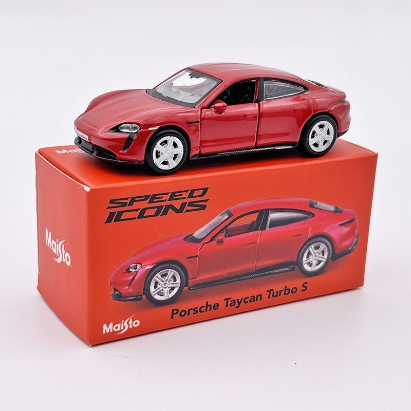 Maisto 1: 64 Porsche Taycan Turbo S Mô Phỏng Xe Hợp Kim Siêu Ô Tô Mô Hình