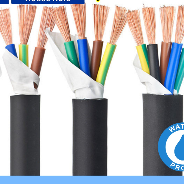 1square 1.5square 2.5square 4square TRS Cao Su Cáp Linh Hoạt 2 3 4 5 Core PVC Chống Thấm Nước Vỏ Các