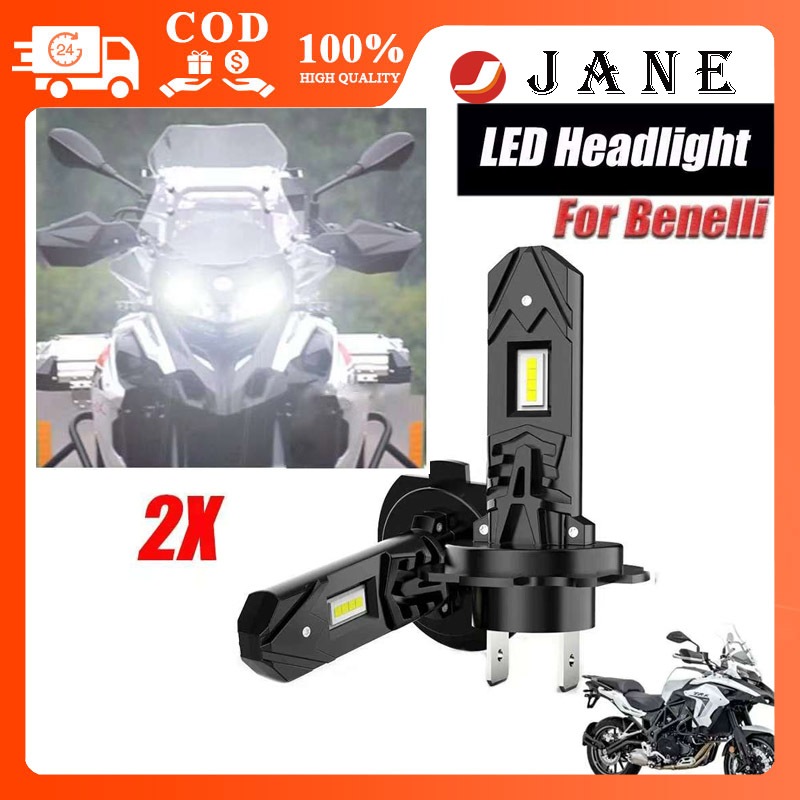 Xe Máy Bóng Đèn Pha LED Trắng 6500K H7 Cho Benelli TRK502 X TRK 502X 2021 TRK 502