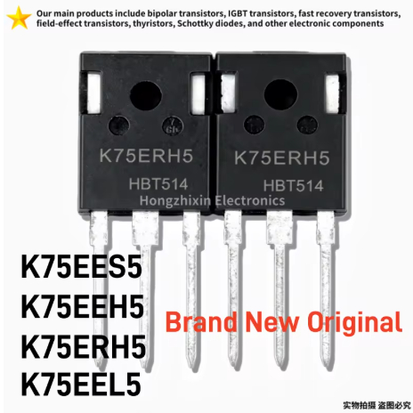 1-5 CÁI OriginaI K75EES5 K75EEH5 K75ERH5 K75EEL5 TO-247 Bóng bán dẫn IGBT IKW75N65ES5 IKW75N65EH5 IK