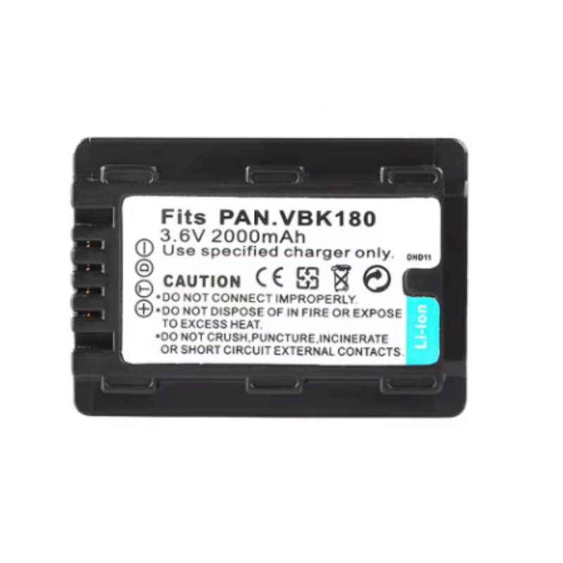 Dành Cho Pin Panasonic VW-VBK180 HC-V700MGK HC-V10GK HC-V100GK HC-V100MGK HC-V500GK HC-V500MGK VBK18