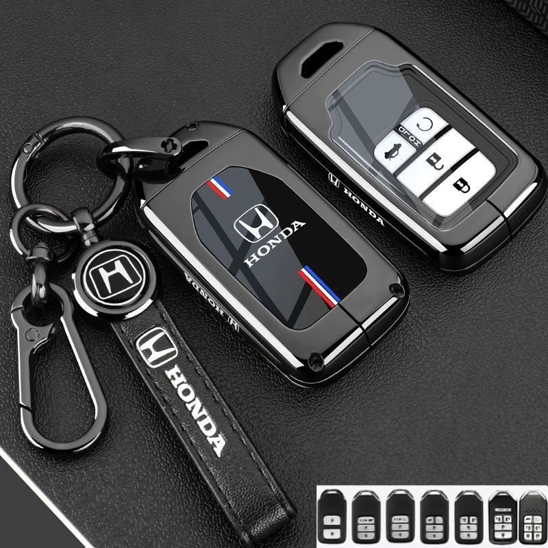 Ốp Chìa Khoá HONDA city rs 2025 City, CRV 2025, Civic, HRV, BRV, Brio, Accord, Bọc Chìa Khoá Hợp Kim