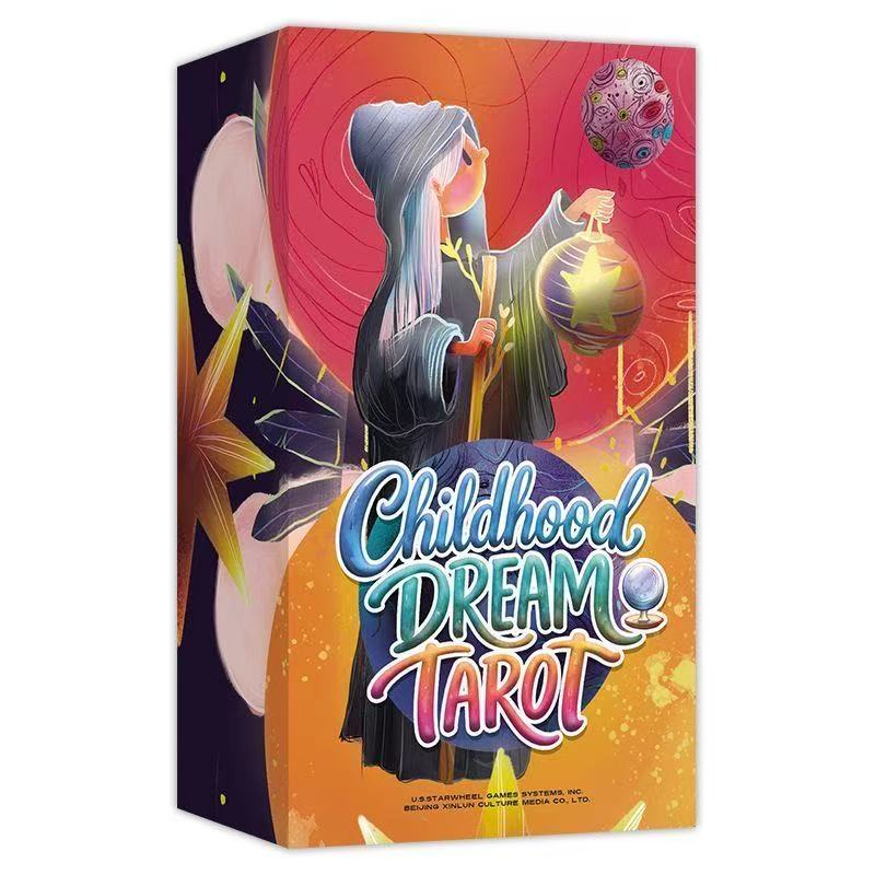 Heaven and Earth Cover [Chính hãng] 12 * 6,6cm Tongmeng Tarot Card Tiếng Anh Board Game Tarot Card G