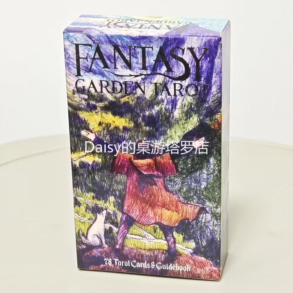 Fantasy Garden Fantasy Garden Fantasy Garden 78 tờ Bút bi màu vẽ tay 10.3 * 6cm tarot