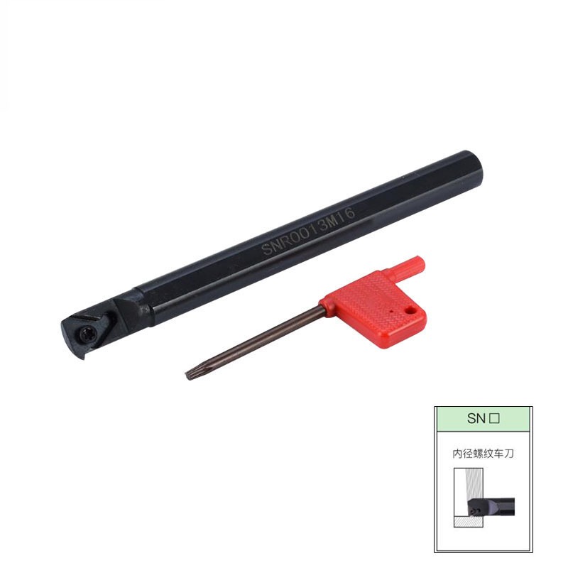 Dụng cụ tiện bên trong Giá đỡ dụng cụ để chèn 16IR SNR0013M16, SNR0014N16, SNR0016Q16, SNR0020R16, S