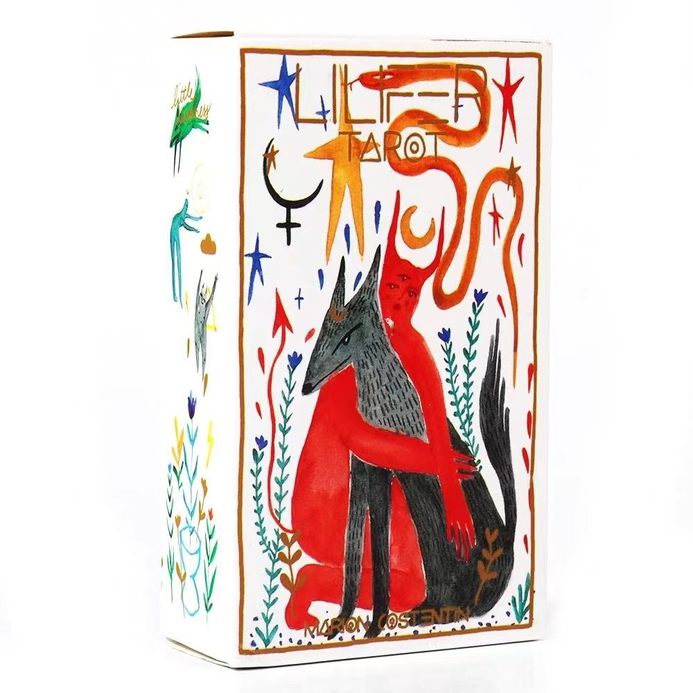 Tiếng Anh Lilifer Tarot Lilifer Tarot Gold Edition Board Game Card Tiếng Anh Board Game Card Tarot T