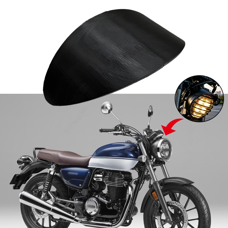 Đèn pha sửa đổi cổ điển, đèn pha vành mũ, vỏ trang trí, vỏ bảo vệ đèn pha cho HONDA GB 350 S CB350 C