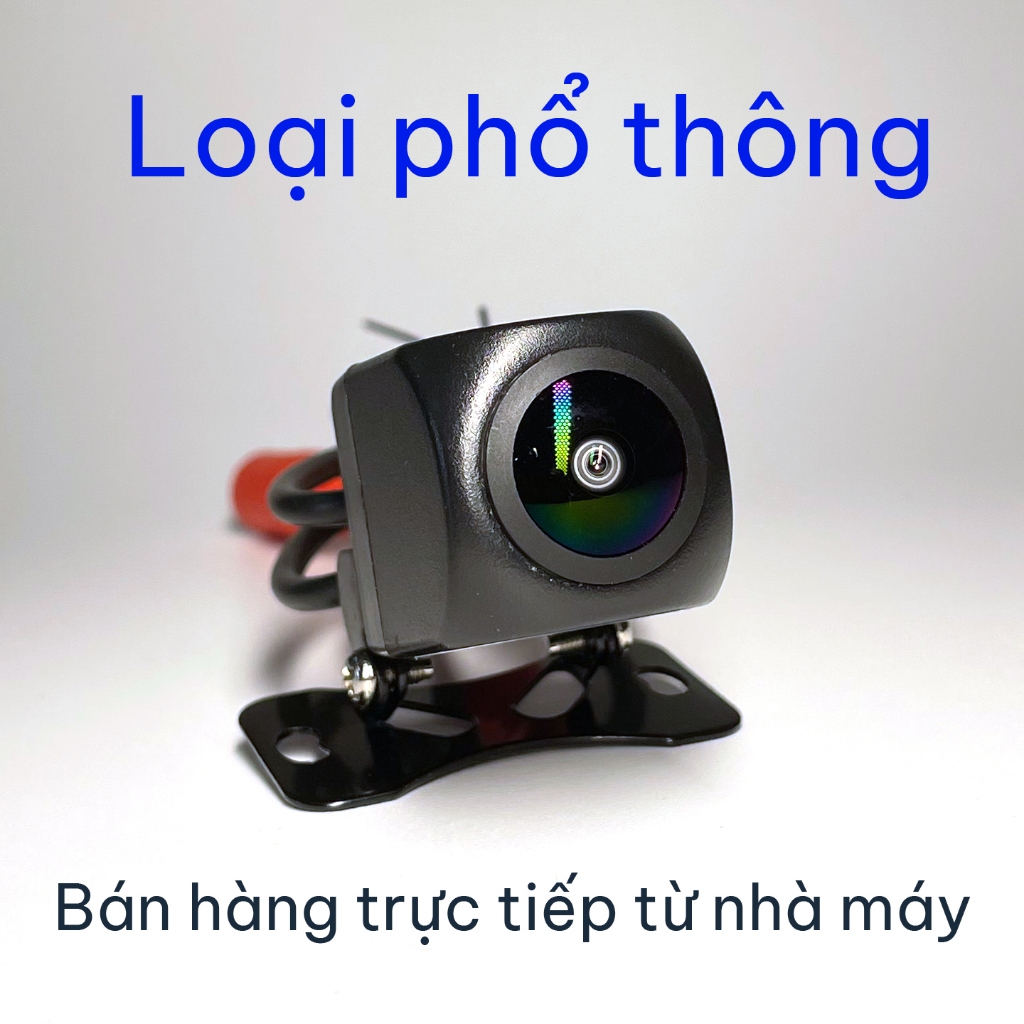 Camera Lùi AHD CCD Mắt Cá Góc Rộng RCA Cho DVD MP5 Màn Hình Android Ô Tô | Camera De AHD/CCD