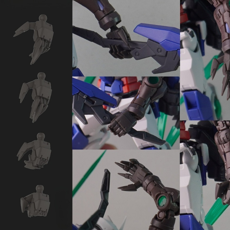 SDJJ / Plasticist Studio Modeling Hand Parts áp dụng cho RG 1 / 144 EXIA R4 Phiên bản Model không ch