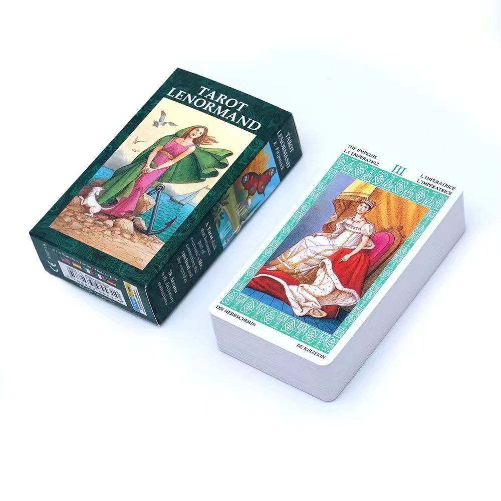 Tarot Lenormand Tarot Lenormand Board Game Card Renormand Card Tiếng Anh Board Game Card