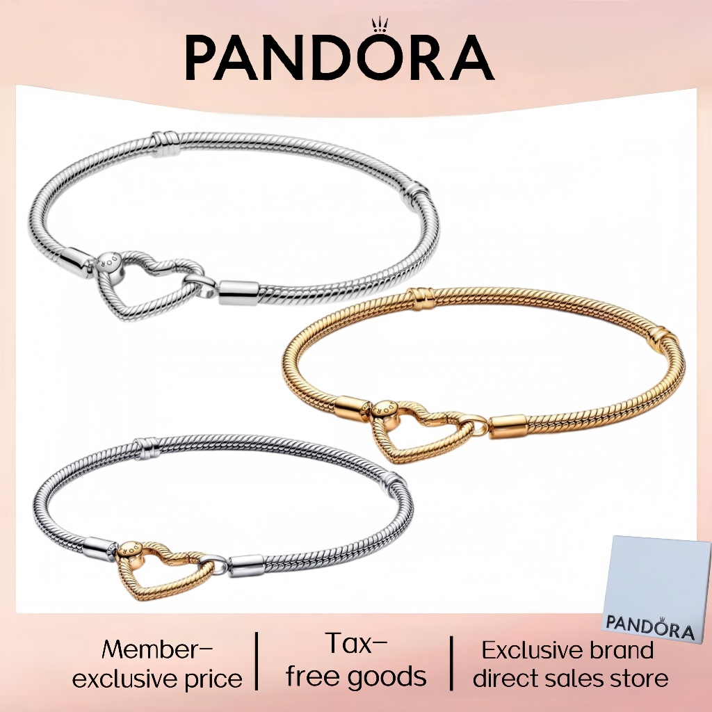 Thời Trang Mới Nhất Bán Chạy Bạc Nguyên Chất Pandor Trang Sức Đẹp 100% Chính Hãng S925 Bạc Vòng Cổ T