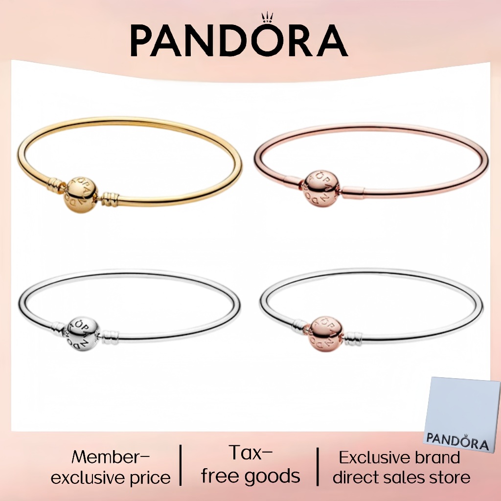 Thời trang mới nhất bán chạy bạc nguyên chất Pandor trang sức đẹp 100% chính hãng S925 vòng cổ bạc t
