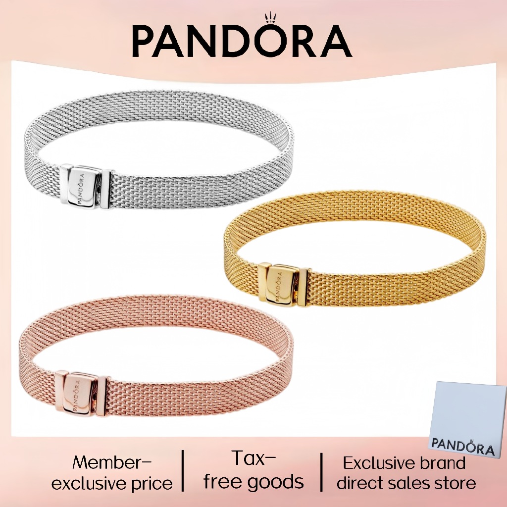 Thời trang mới nhất bán chạy bạc nguyên chất Pandor trang sức đẹp 100% chính hãng S925 vòng cổ bạc t