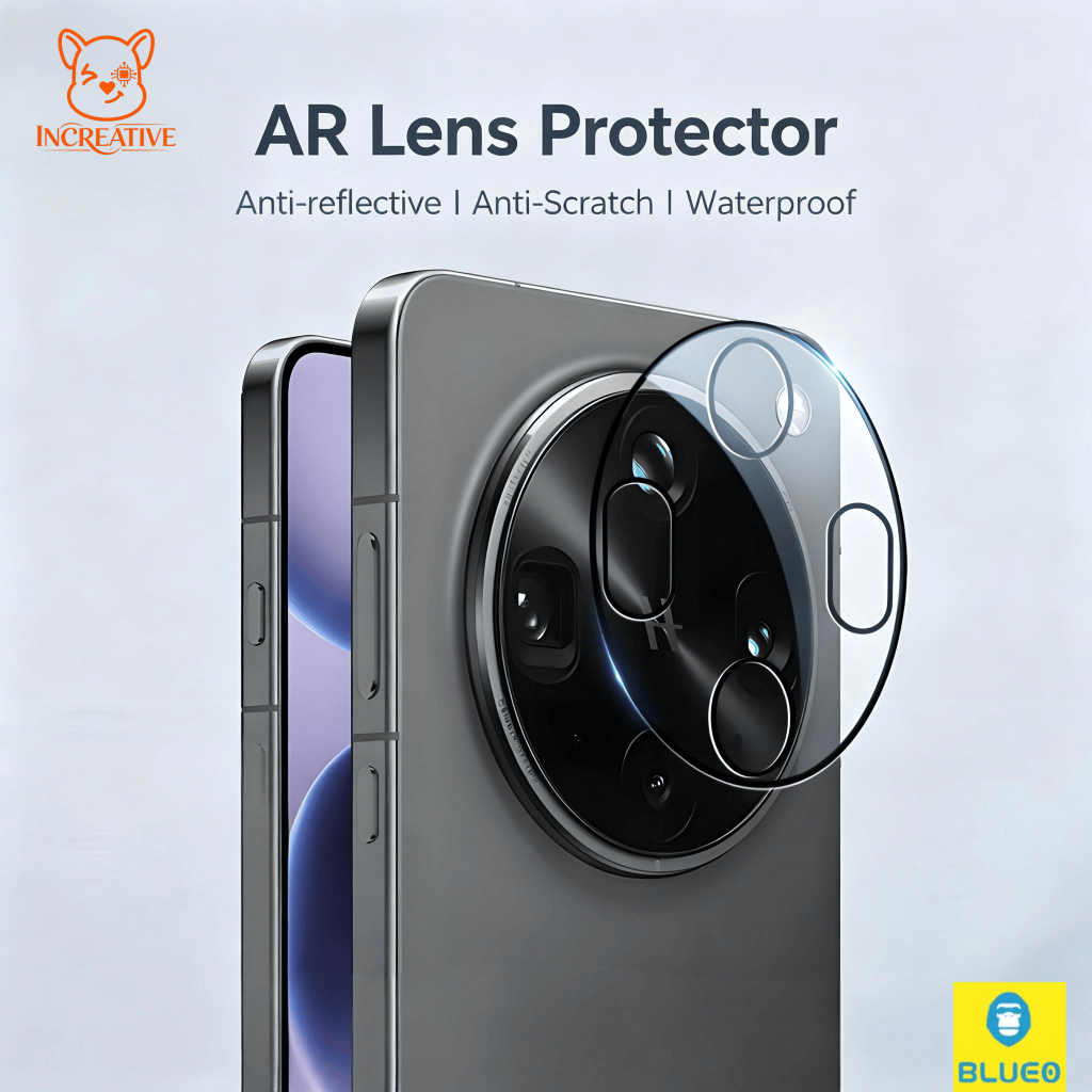 Blueo Kính Cường Lực Camera OPPO Find N6/N5, X9 Pro/ultra Chống Phản Chiếu Chống Xước Nước Chịu Mòn