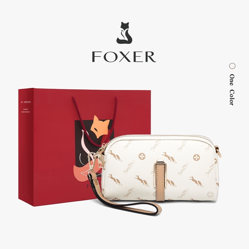 FOXER Túi xách nữ giản dị và đa năng, túi nhỏ thanh lịch dùng hàng ngày
