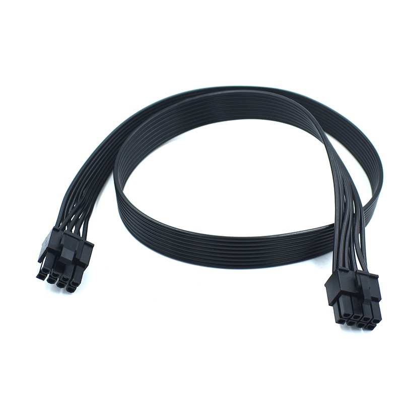 60cm PSU 8 Pin Sang PCIE 8PIN 6 + 2pin Cáp Nguồn Cho MSI MPG A750GL A850GL ATX3.0