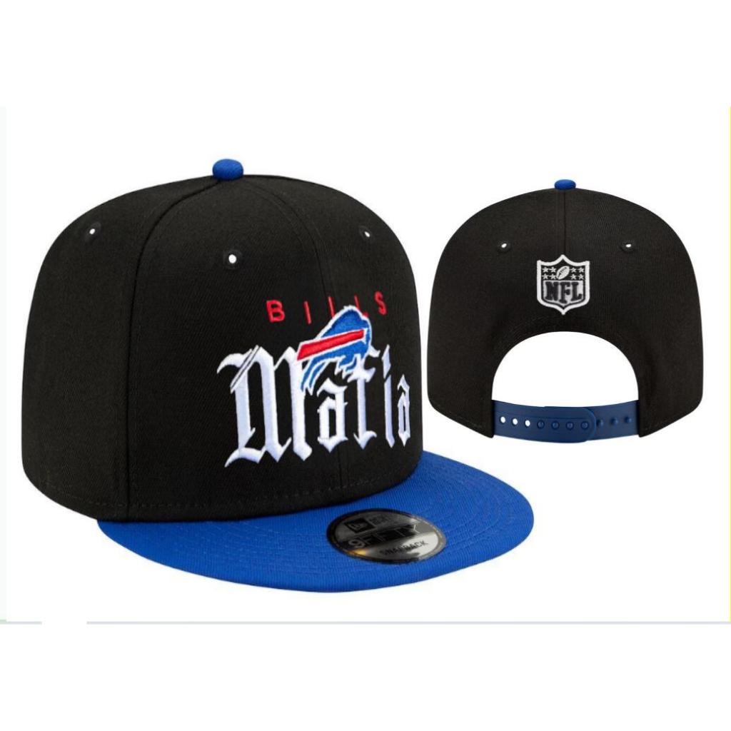 Mũ snapback unisex có thể điều chỉnh, thêu logo đội NFL yêu thích như Steelers, Raiders và Eagles