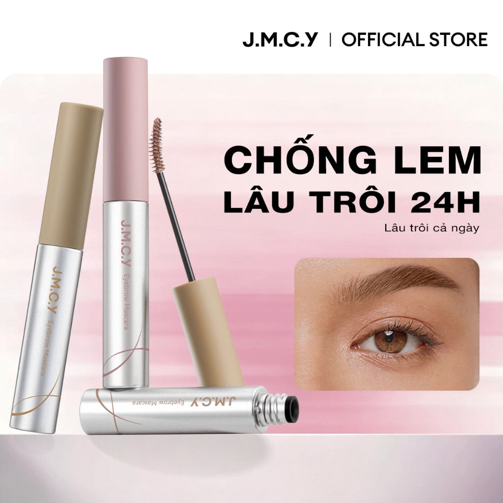 【Giá Chỉ Có Trên Live】JMCY Gel lông mày mờ Mascara lông mày màu lâu trôi trong 12 giờ áp dụng ở tuổi 15° Cho lông mày tự nhiên móc Gel nhung mờ sản phẩm bán chạy nhất