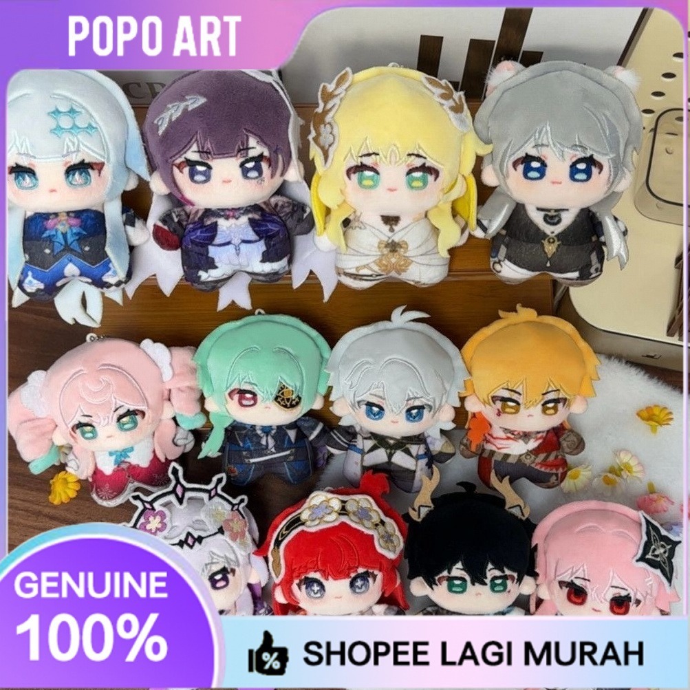 POPOART Honkai Star Rail Oomphanos Di sản vàng Anaxa Hyacine Evernight 10cm Nunu Body Cotton Doll An