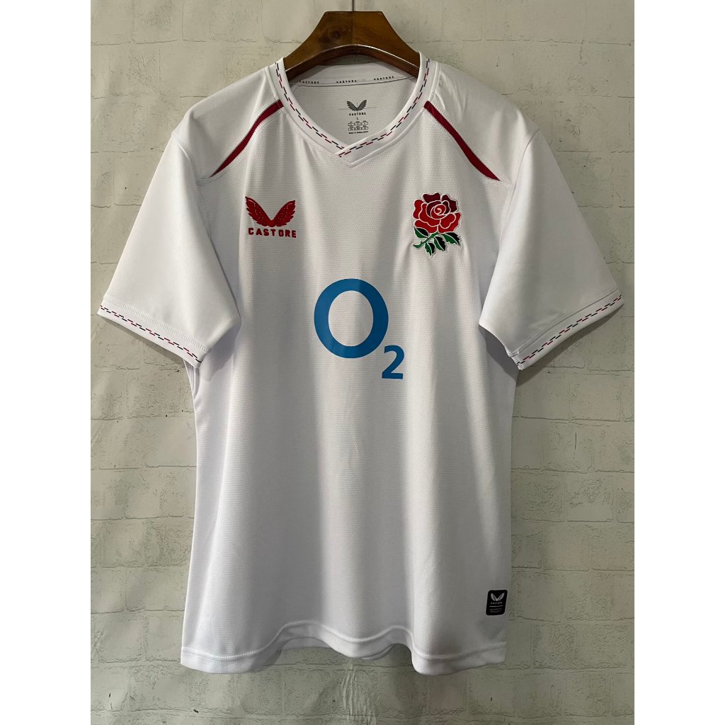 Rugby Jersey 2026 Style England Home Rugby Jersey Rugby Jersey Jersey Áo thun nam tay ngắn