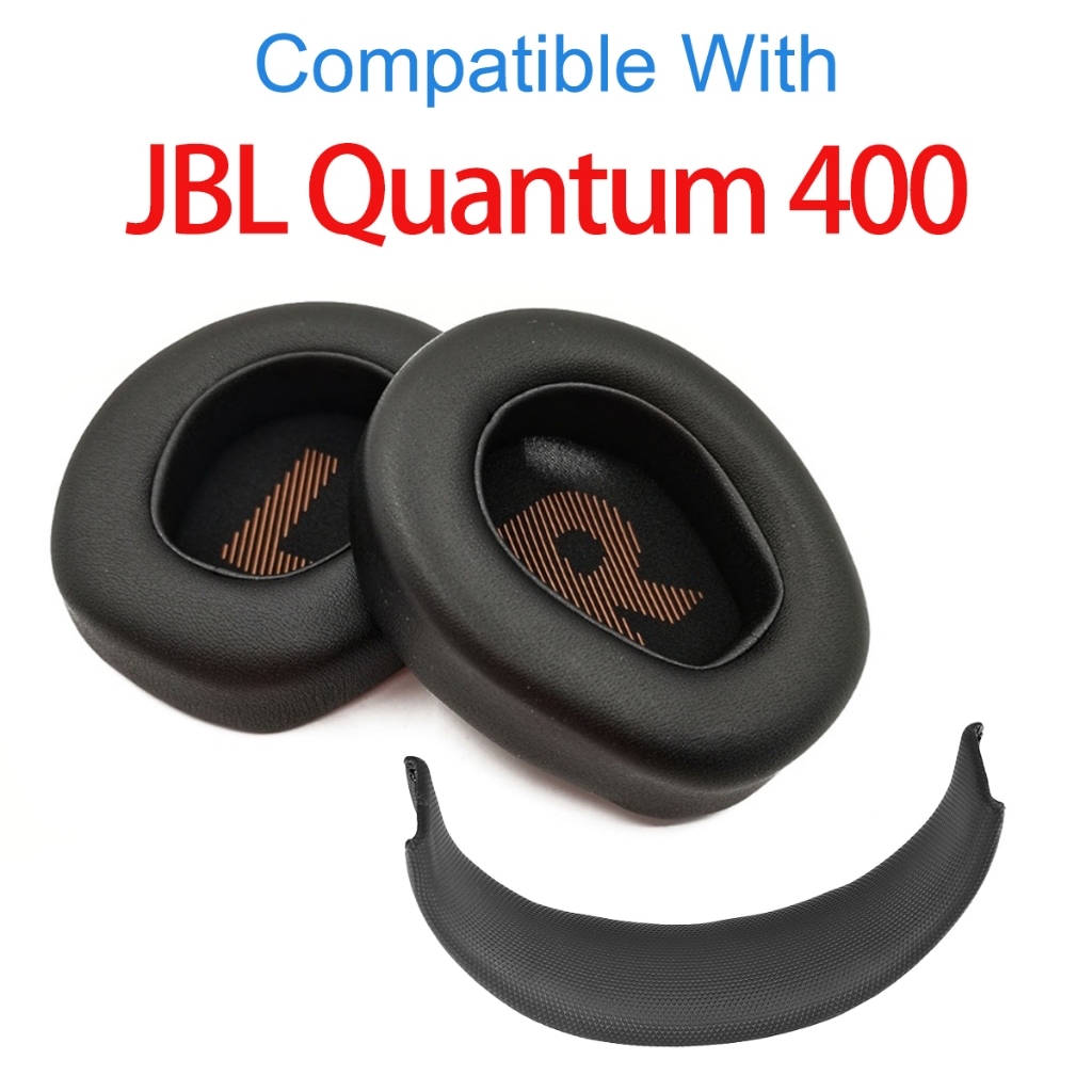 Tai Nghe Thay Thế Băng Đô Tai Nghe Nhét Tai Cho JBL Quantum 400 Q400 Tai Nghe Miếng Đệm Tai Mềm Bọt 