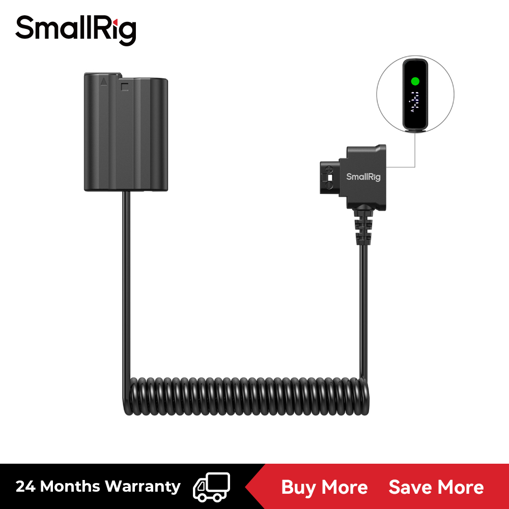 Cáp nguồn pin giả SmallRig cho D-tap / USB-C cho Nikon EN-EL15c / Sony NP-FW50 / Sony NP-FZ100 / Can