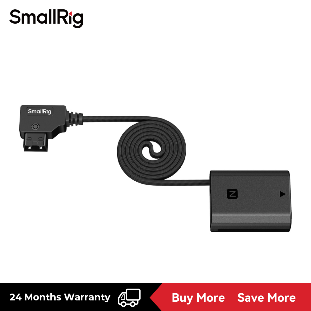 SmallRig D-Tap sang NP-FZ100 / LP-E6P / NP-F550 Cáp nguồn pin giả / Cáp nguồn pin giả cho USB-C cho 