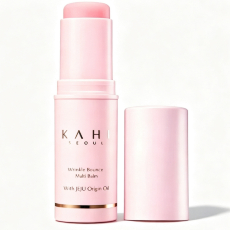 KAHI Seoul Wrinkle Bounce Multi Balm 9g Với Dầu Xuất Khẩu JEJU Hàn Quốc Collagen Dưỡng Ẩm Dính Chống