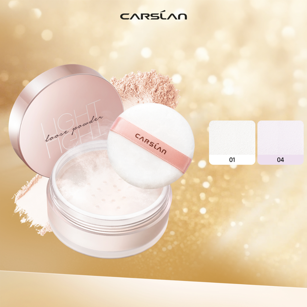 Phấn Phủ Carslan Kiểm Soát Dầu Tiện Dụng Trang Điểm 10g