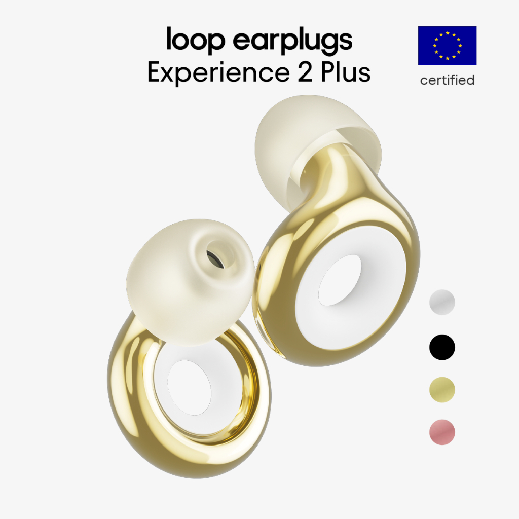 Loop Experience 2 Plus Nút tai – Nút tai nghe buổi hòa nhạc, bảo vệ thính giác được chứng nhận thời trang dành cho buổi hòa nhạc & lễ hội, sự kiện trực tiếp, thể thao, DJ & cuộc sống về đêm – Giảm tiếng ồn 20dB (Độ trung thực cao)