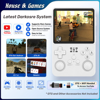Máy chơi Game cầm tay cổ điển di động R36S với hệ thống DarkOSRE mới nhất | Thiết bị chơi game Arcade cổ điển