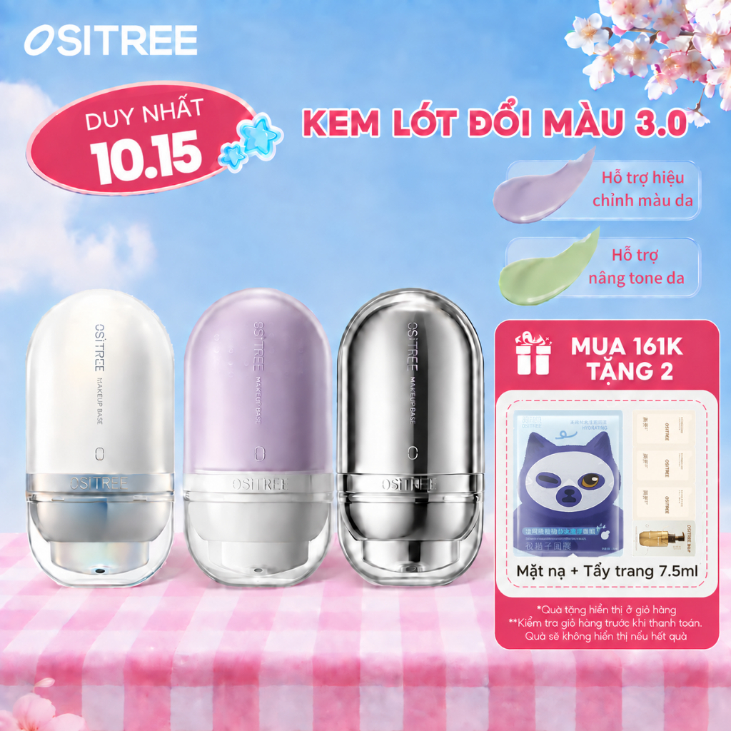 OSITREE Face Primer Trang điểm BasePrier lsolation Kem dưỡng ẩmHydrating…