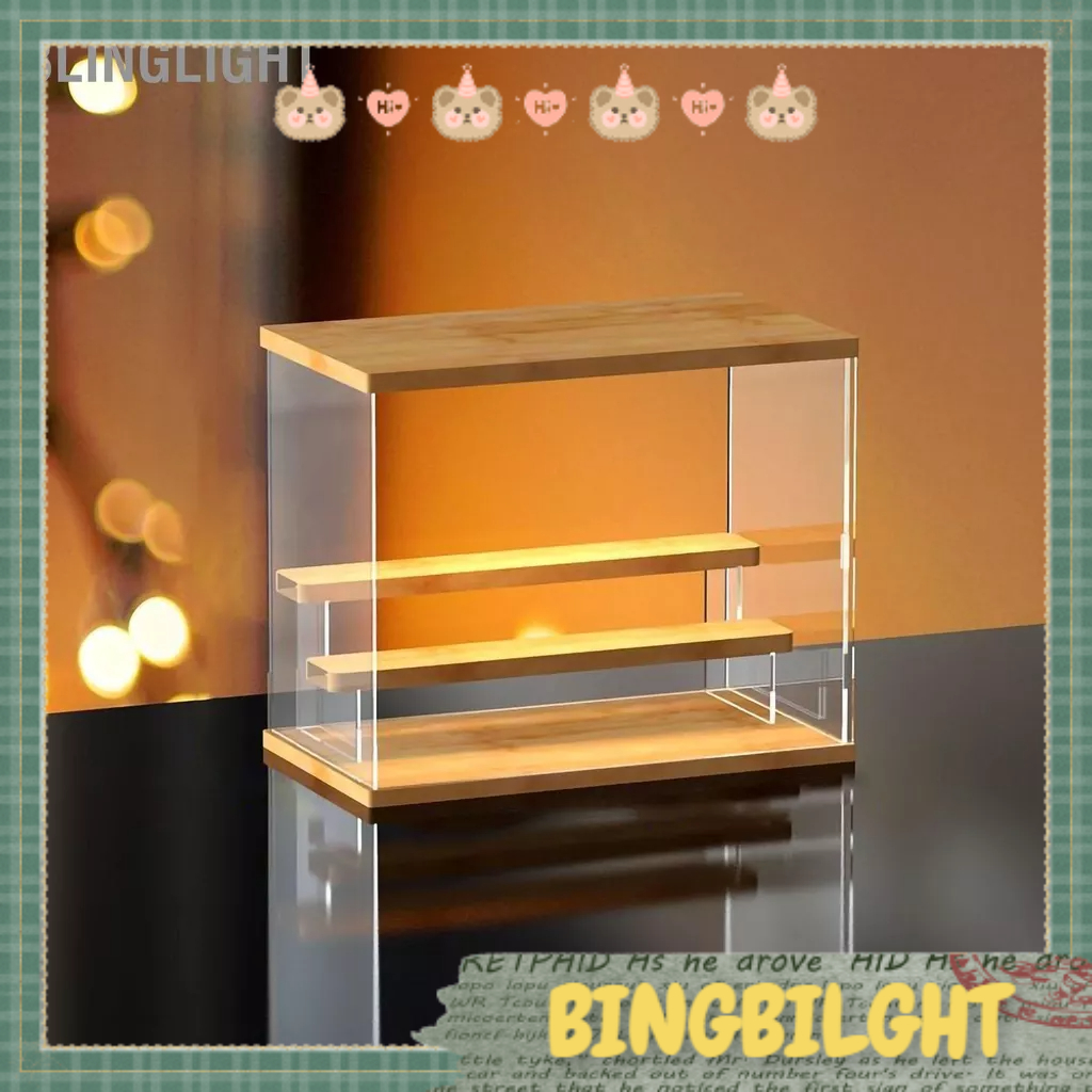 Kệ Trưng Bày Búp, Kệ Tủ Mica Đa Năng Bê Bằng Acrylic Trong Suốt BLINGBLIGHT