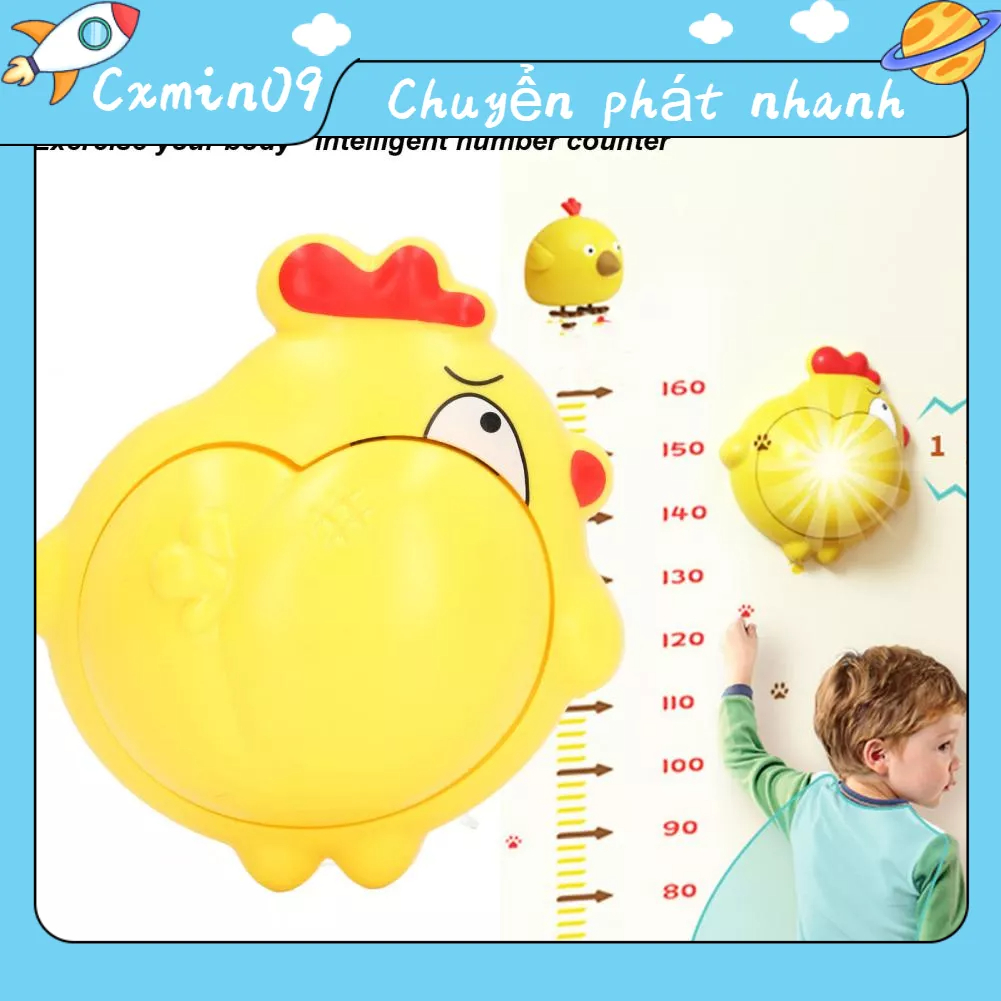 Bộ Chạm Nhảy Tăng Chiều Cao, Đồ Chơi Chuông Chạm Nhảy Tăng Chiều Cao, Hãy để âm thanh của em bé tỏa sáng Cxmin09