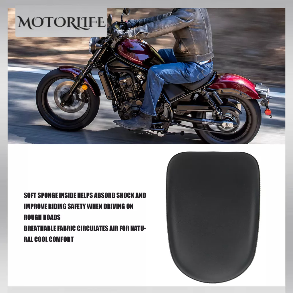 Motorlife Đệm phía sau xe máy Yên hành khách trị giá hàng tỷ cho Rebel CM1100 CMX1100 2021‑2022