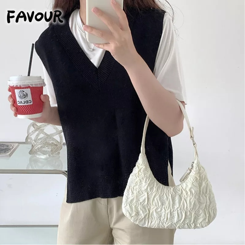 Túi Xách Hình Đám Mây Xếp Ly Xinh Xắn Hợp Thời Trang