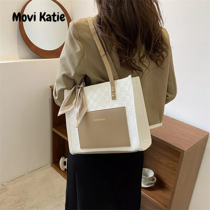 Túi xách MOWEIKAIDI cỡ lớn phong cách tối giản thời trang cho nữ