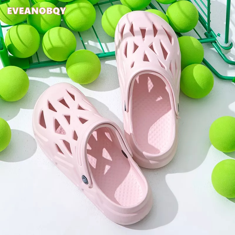 【EVEANOBQY】Dép Sandal Đế Mềm Dày Dặn Co Giãn Thời Trang Dành Cho Nữ