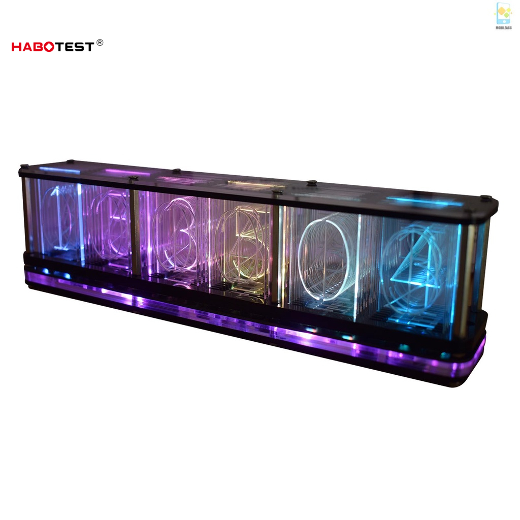Giá Thấp Nhất) Đồng Hồ Báo Thức Điện Tử DS3231 Màn Hình LED 6 Chữ Số Lớn Đa Năng Tự Làm