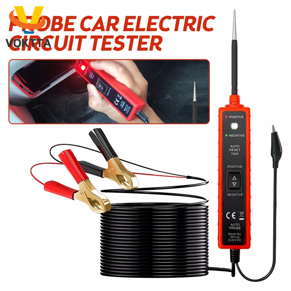 Bút Thử Điện EM285 EM285 6-24V DC Đa Năng Dành Cho Ô Tô