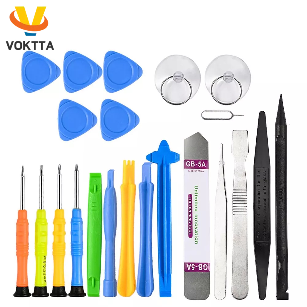 Bộ Tua Vít sửa chữa điện thoại iPhone, Android (gồm 22 dụng cụ) bộ tô vít tua vít mini - mở nhiều thứ, đa năng nhiều cạnh