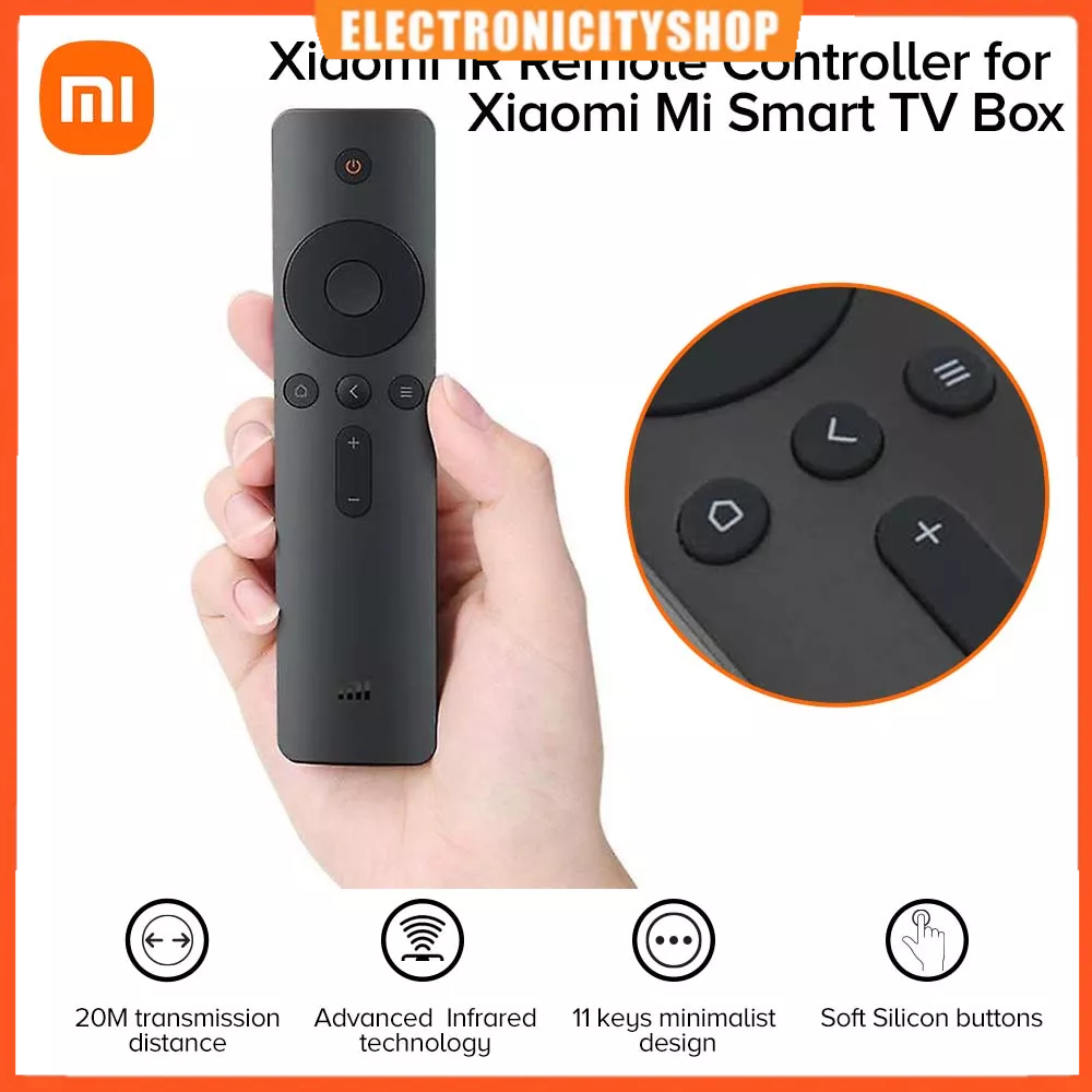 Điều khiển từ Xiaomi IR 11 phím bấm cho Xiaomi Mi Smart TV Box