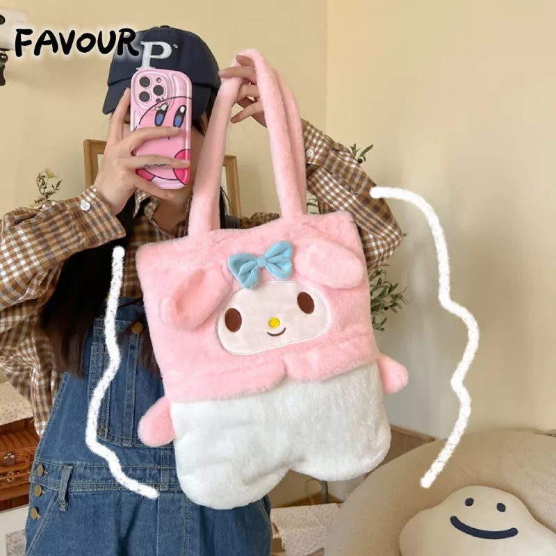 Túi Xách Đeo Vai Phủ Lông Phong Cách Hàn Quốc Đáng Yêu Thời Trang 2023